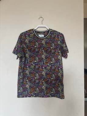 Fresh Prints of Bel-Air 90s Inspired Geometric Abstract T-Shirt